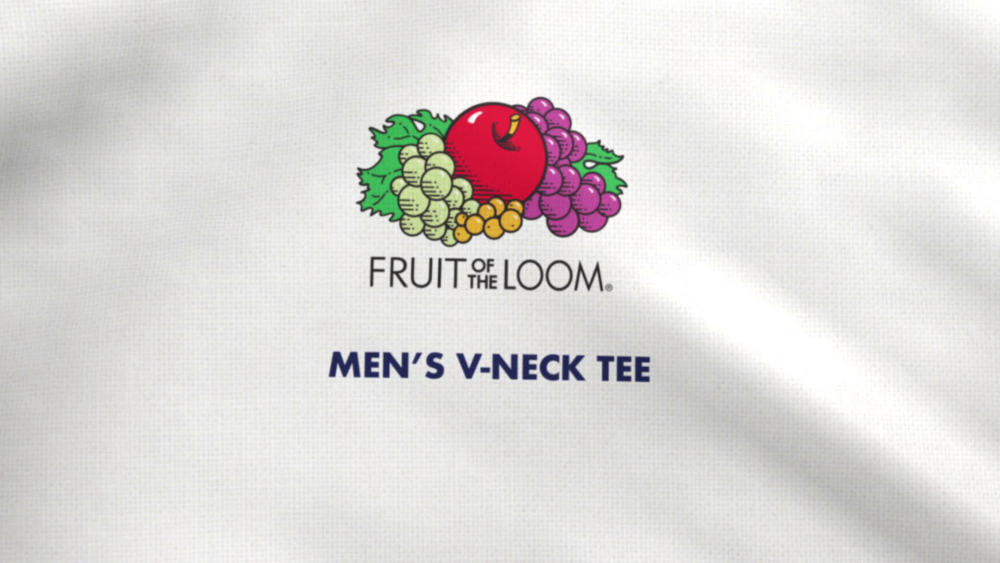 Fruit of the Loom Men's Platinum Eversoft Short Sleeve V Neck T Shirt, up to Size 4XL - image 2 of 6