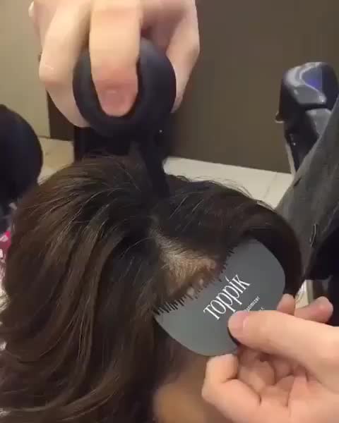 thumbnail video image 2 of Toppik Hair Building Fibers, Black, 12g Fill In Fine or Thinning Hair, Instantly Thicker, Fuller Looking, 9 Shades for Men & Women, Keratin Protein Formula, 2 of 14