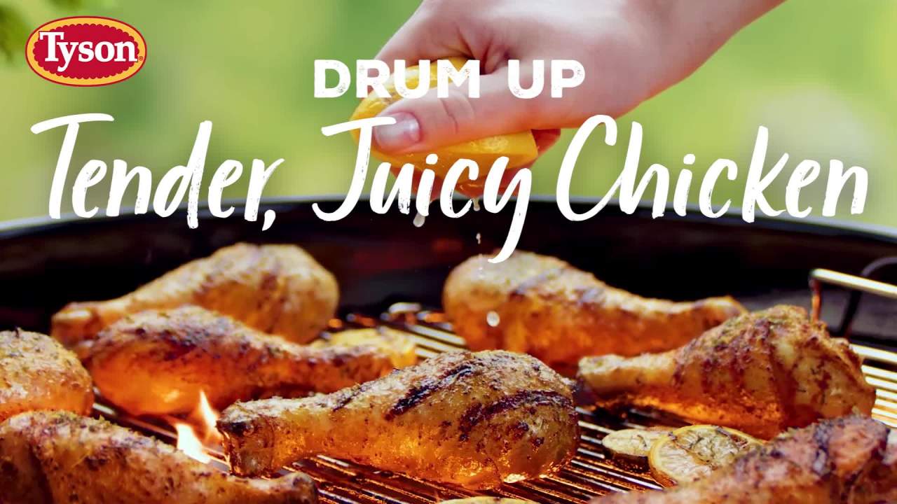 thumbnail video image 2 of Tyson All Natural Fresh Chicken Drumsticks Family Pack, 4.5 lb, 2 of 8