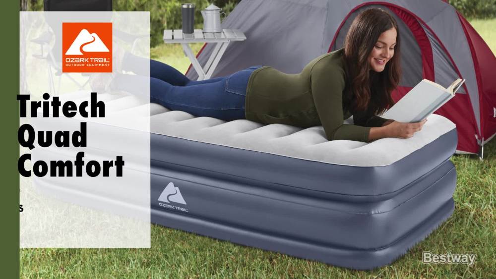 Ozark Trail Tritech 18" Air Mattress Antimicrobial Coating