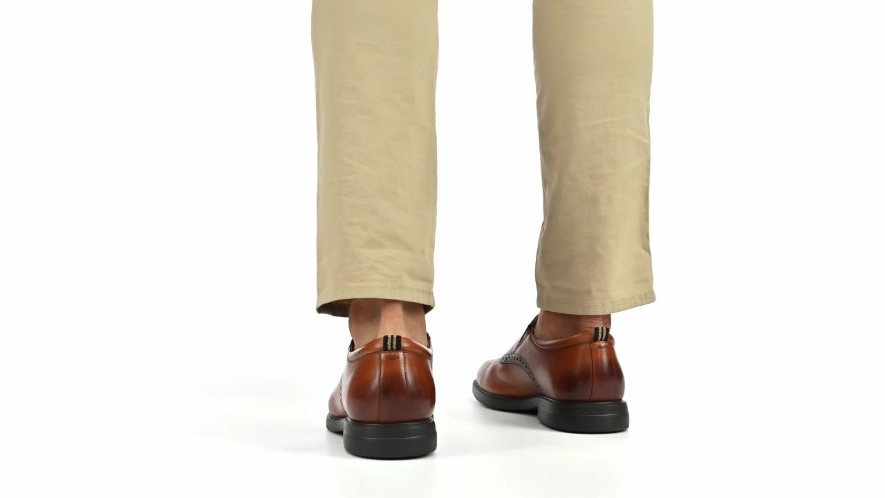 thumbnail video image 2 of Thomas & Vine Stafford Plain Toe Derby Dress Shoe, 2 of 10