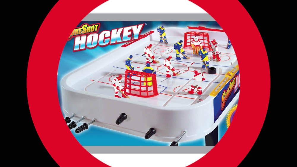Ideal Sure Shot Hockey Tabletop Game