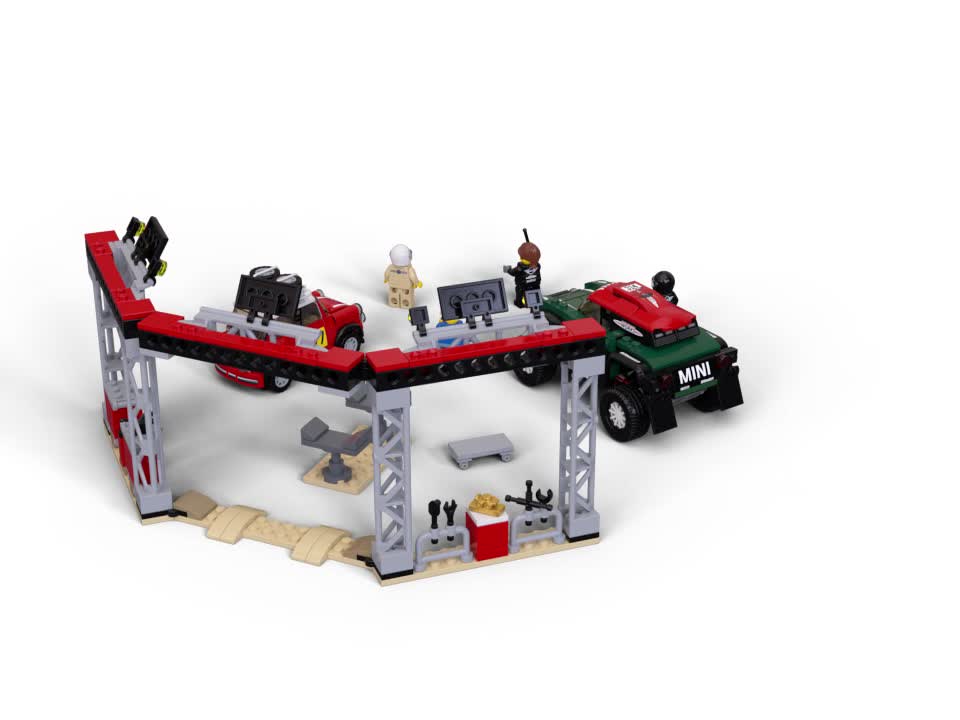 thumbnail video image 2 of LEGO Speed Champions 1967 Mini Cooper S Rally and 2018 MINI J 75894, 2 of 8