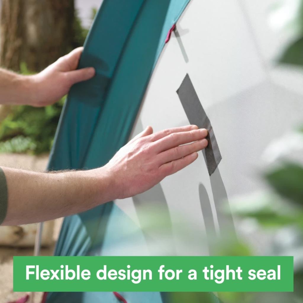 thumbnail video image 2 of 3M All Weather Duct Tape, Black, Lasts Longer Outdoors, 1.88 in. x 25 yd., 1 Roll, 2 of 12