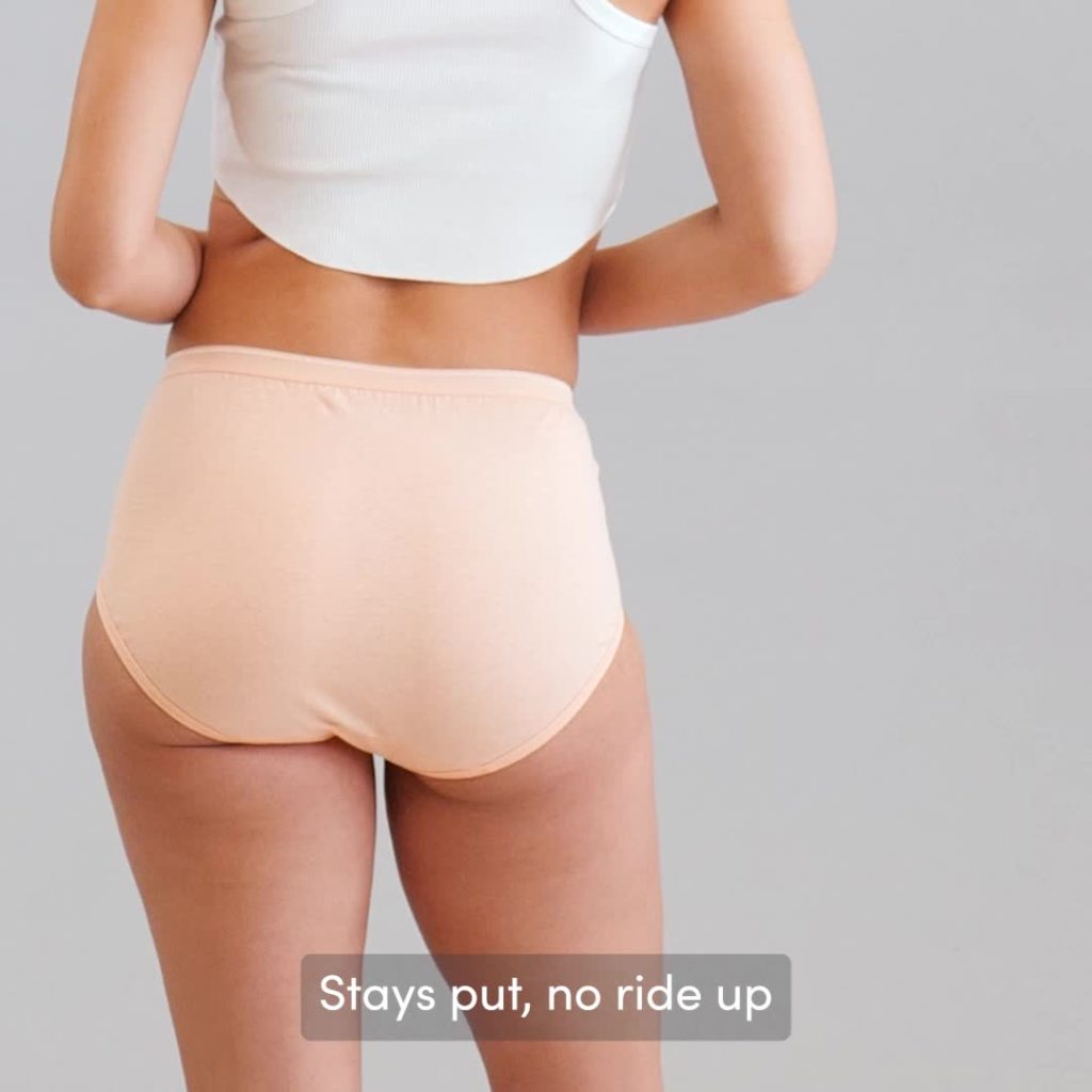 thumbnail video image 2 of Fruit of the Loom Women's Cotton Brief Underwear, 10-Pack, 2 of 13