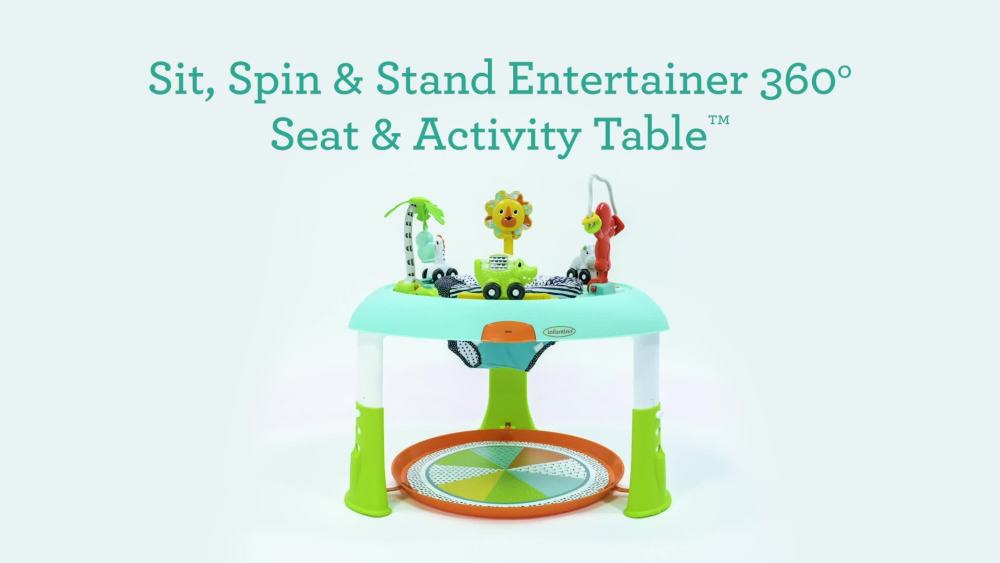 Infantino 2in1 Sit, Spin and Stand Entertainer 360 Seat & Activity