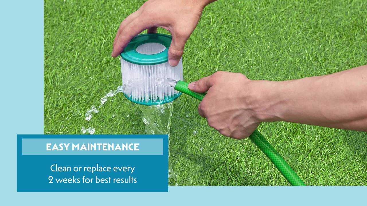 thumbnail video image 2 of Bluescape Hot Tub Type VI Pool Filter Cartridge 2-Pack, 2 of 8