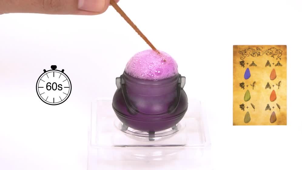 thumbnail video image 2 of Harry Potter Polyjuice Potions Hermione Granger Doll & Playset, Movie-Inspired Outfit, 13 Accessories & Fizz, 2 of 7