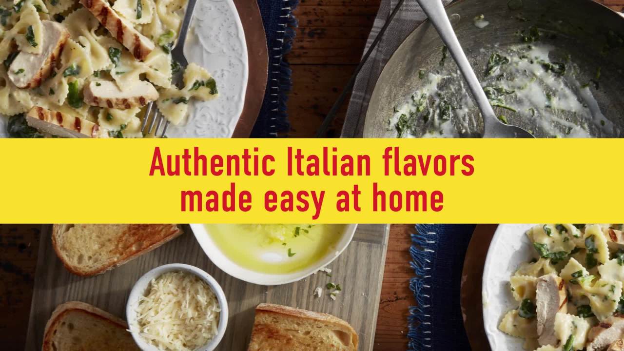 thumbnail video image 2 of Bertolli Chicken Alfredo & Penne, Frozen Meal, 22 oz., 2 of 9