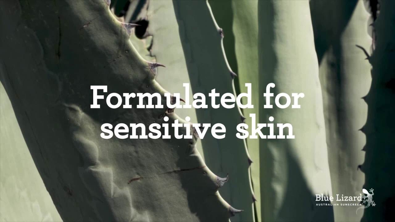 thumbnail video image 3 of Blue Lizard Australian Sunscreen Sensitive SPF 50 Lotion, 5 oz Tube, 3 of 10