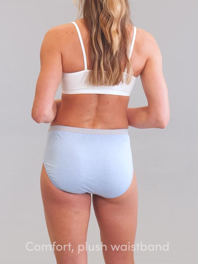 thumbnail video image 2 of Fruit of the Loom Women's Cotton Brief Underwear, 6-Pack, 2 of 15