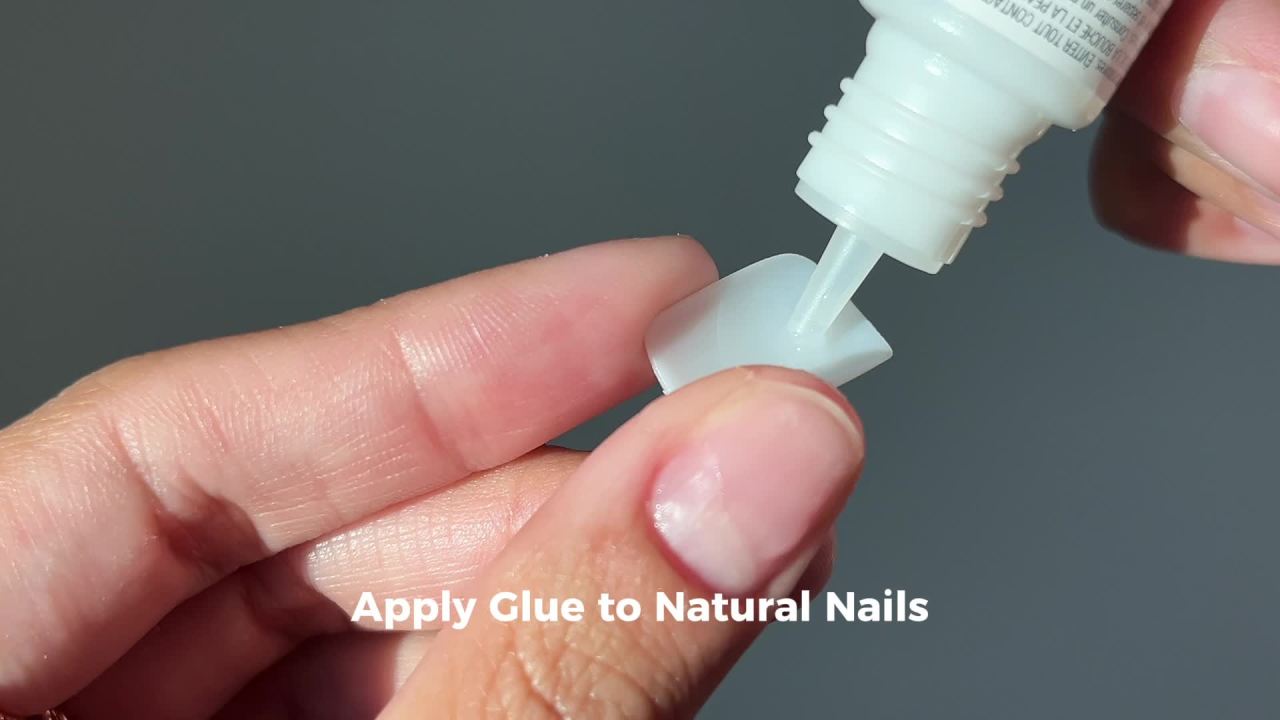 thumbnail video image 2 of Kiss Professional Full Cover Short Square Press-On Nails, White, 140 Pieces, 2 of 9