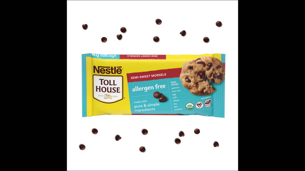 Nestle Toll House Allergen-Free Semi Sweet Chocolate Chips, Regular Size Morsels, 10 oz Bag - image 2 of 13
