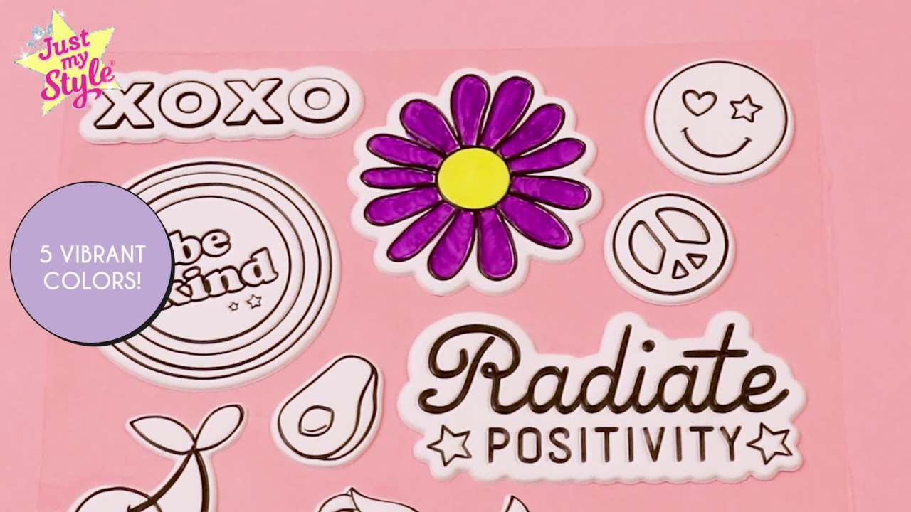 thumbnail video image 3 of Just My Style Color & Style Mini Backpack, 3 of 8