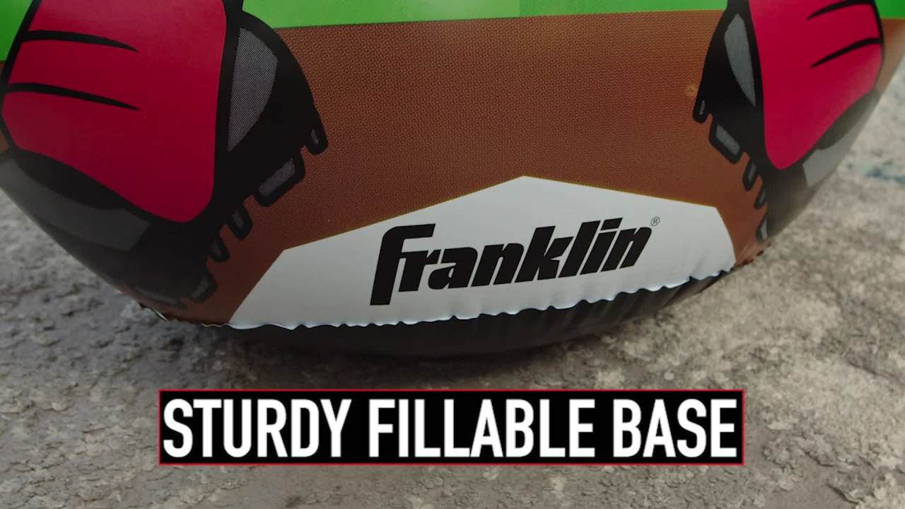 thumbnail video image 2 of Franklin Sports Inflatable Baseball Target, 2 of 10