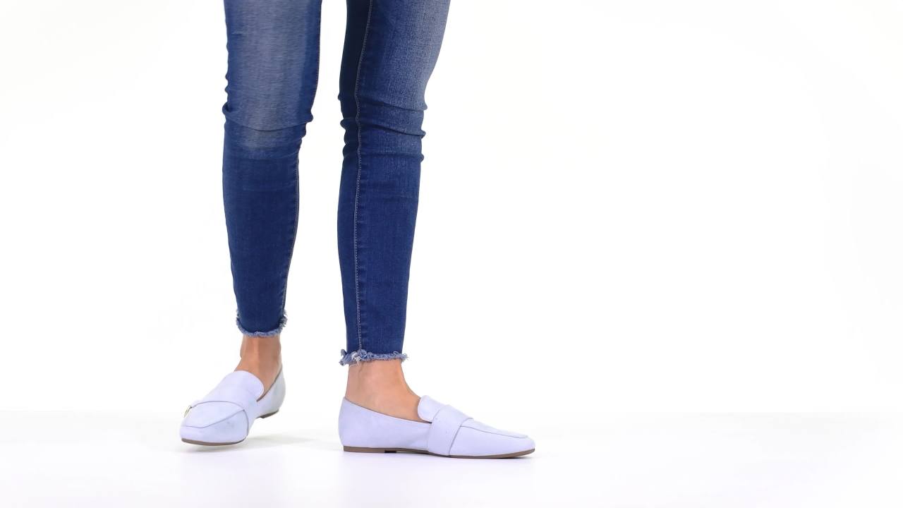 thumbnail video image 2 of Journee Womens Benntly Slip On Square Toe Loafer Flats, 2 of 10