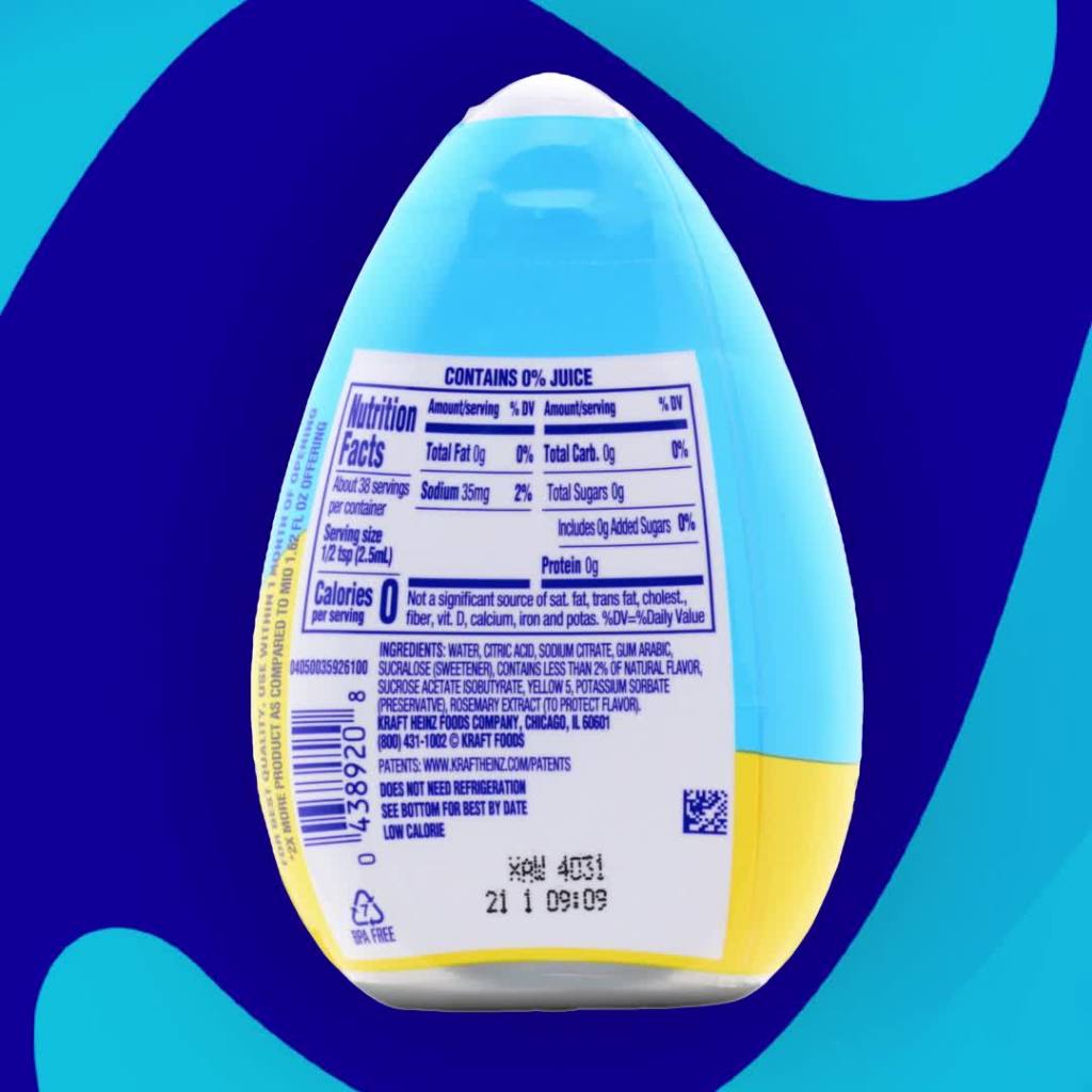 (8 pack) MiO Lemonade Sugar Free Water Enhancer with 2X More, 3.24 fl