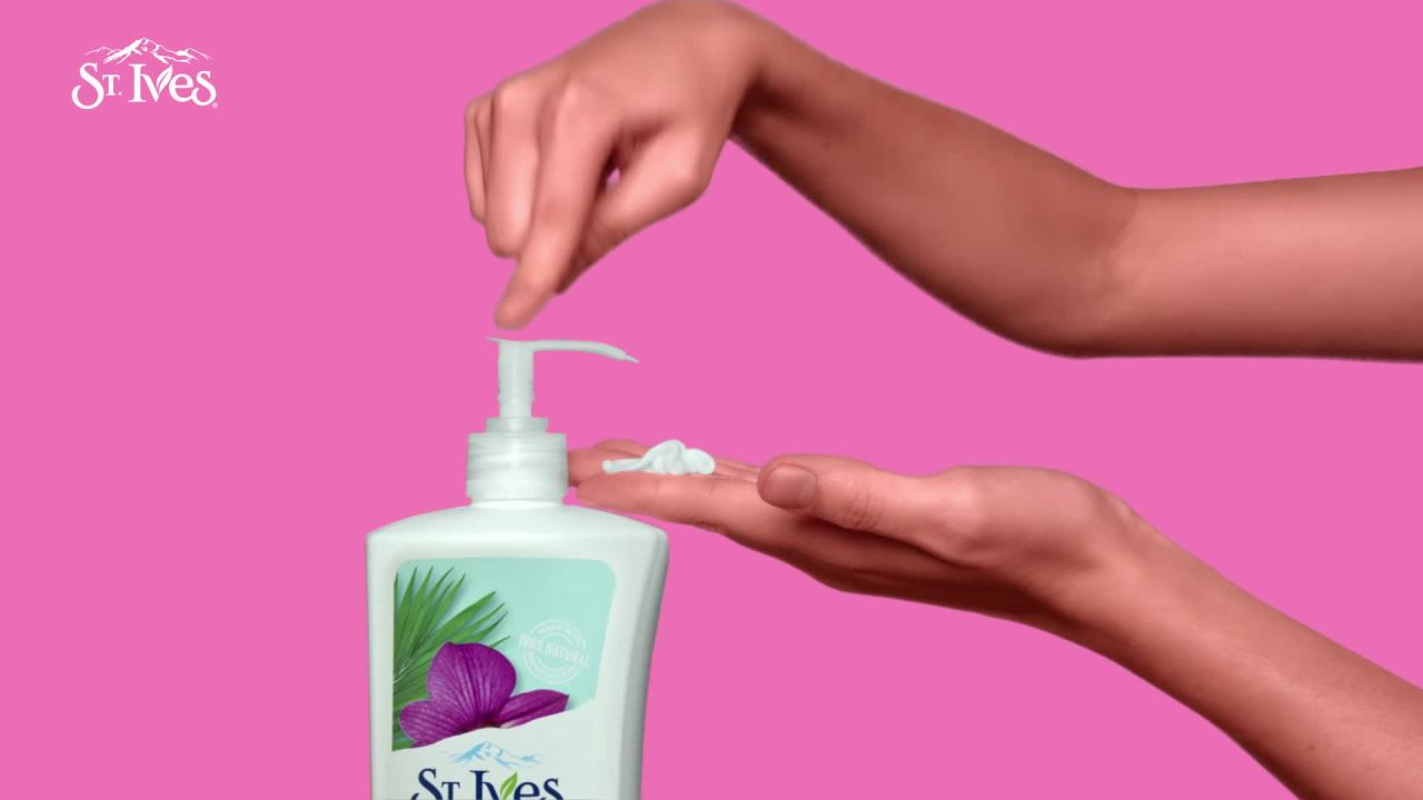 thumbnail video image 2 of St. Ives Hand & Body Lotion for Women, Renewing Collagen Elastin for Dry Skin 21 oz, 2 of 10