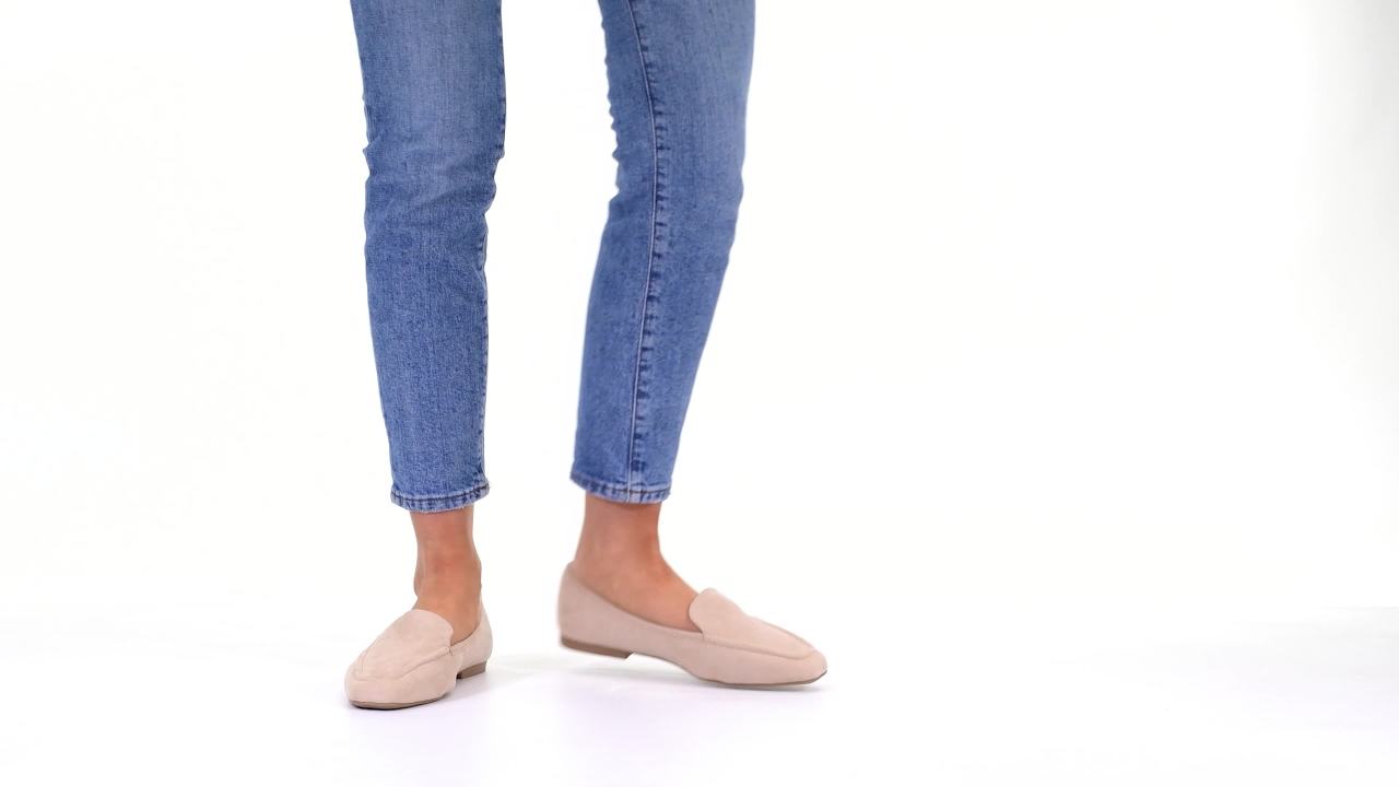 thumbnail video image 2 of Journee Womens Tullie Slip On Square Toe Loafer Flats, Widths Available, 2 of 10