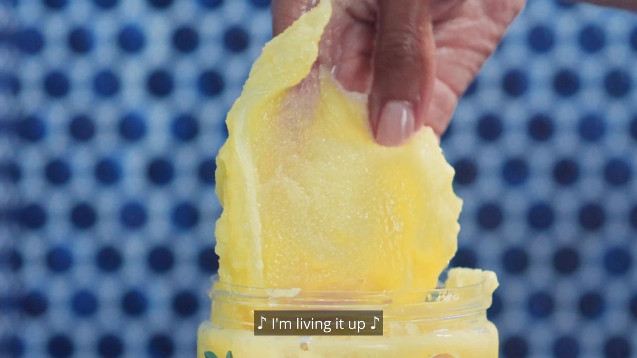 thumbnail video image 3 of Dr Teal's Shea Sugar Body Scrub with Prebiotic Lemon Balm and Essential Oils, 19 oz, 3 of 10