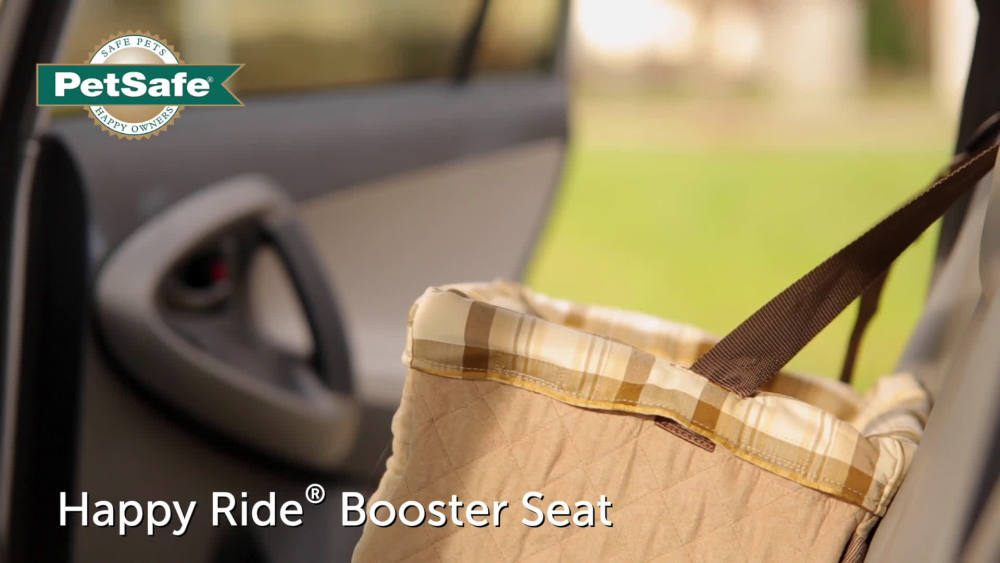 PetSafe Happy Ride Booster Seat for Dogs Up to 25 lb, Cozy and