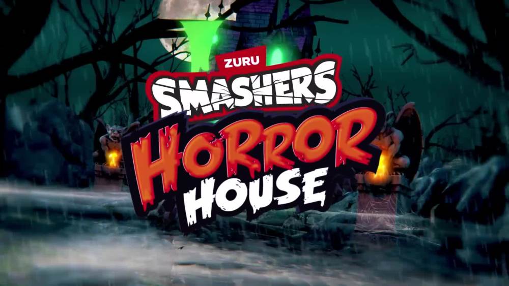 thumbnail video image 2 of Smashers Horror House, Surprise Unboxing, Interactive Novelty Collectable Toy for Kids by ZURU, 2 of 11