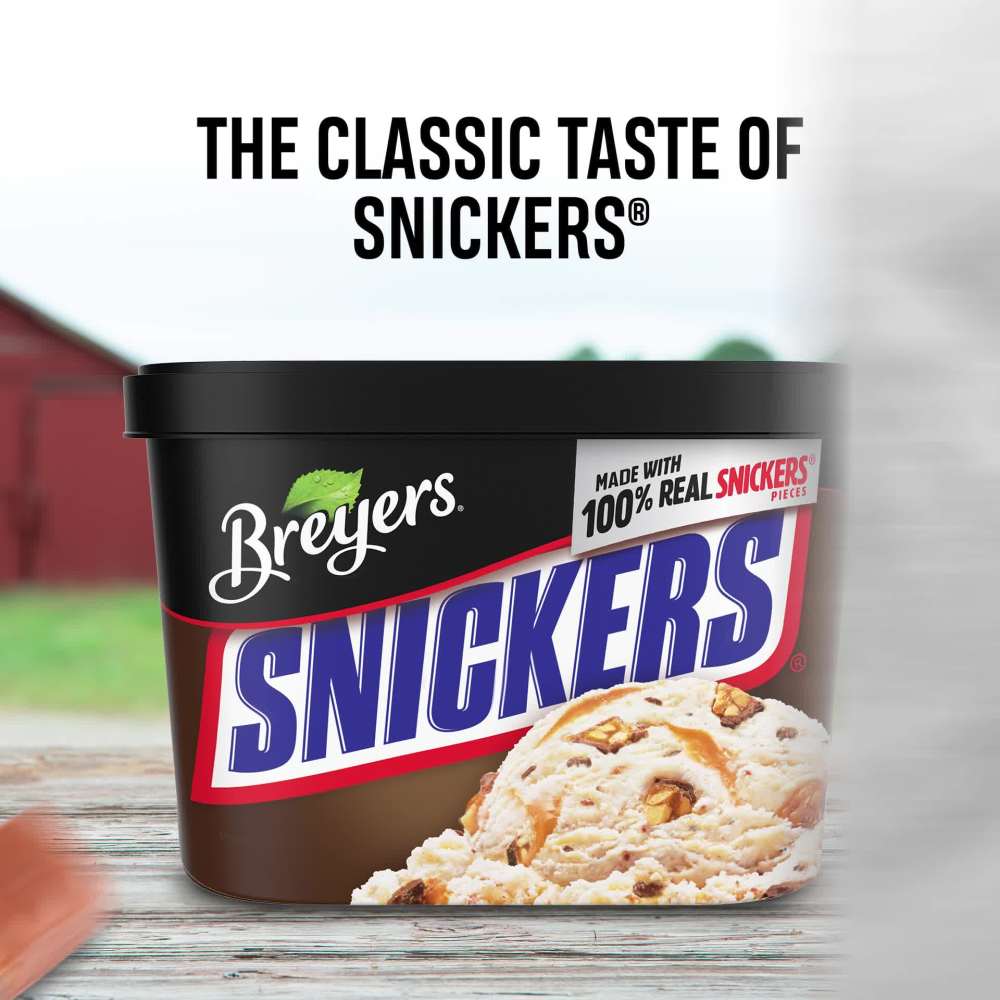 Breyers Light Ice Cream SNICKERS 48 oz