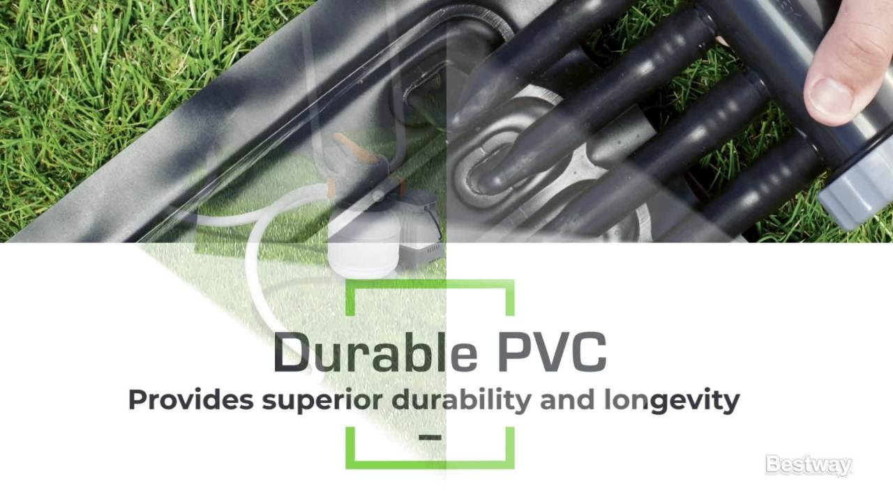 thumbnail video image 2 of Flowclear 43" x 67" Solar Powered Rectangular Pool Heating Pad for Above Ground Pools, 2 of 11