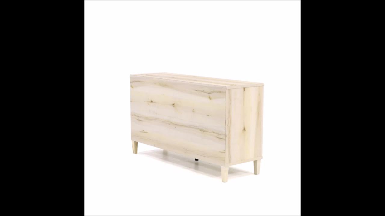 thumbnail video image 2 of Sauder Willow Place 6 Drawer Dresser, Pacific Maple Finish, 2 of 13