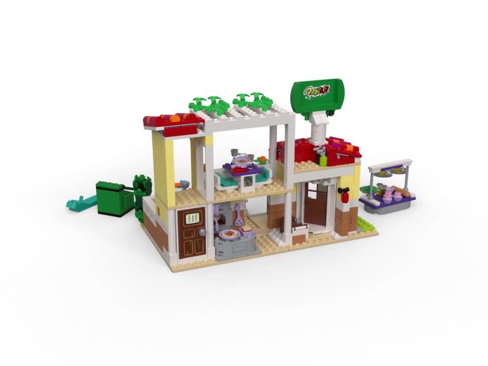 thumbnail video image 2 of LEGO Friends Heartlake City Restaurant 41379 Toy Building Playset, 2 of 8