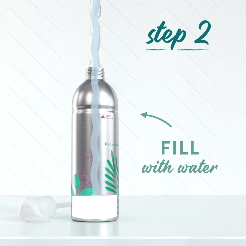 thumbnail video image 2 of Dove Body Wash Concentrate Refill Daily Moisture Refill for use with Dove reusable bottle for Instantly Soft Skin and Lasting Nourishment 4 fl oz, 2 of 5