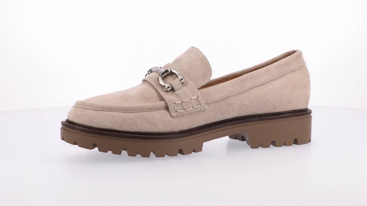 thumbnail video image 2 of Journee Womens Jessamey Treaded Outsole Loafer, Widths Available, 2 of 9