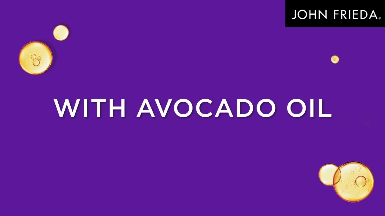 thumbnail video image 3 of John Frieda Anti Frizz, Frizz Ease Secret Weapon Styling Hair Cream for Frizzy, Dry Hair, 4 oz, 3 of 12