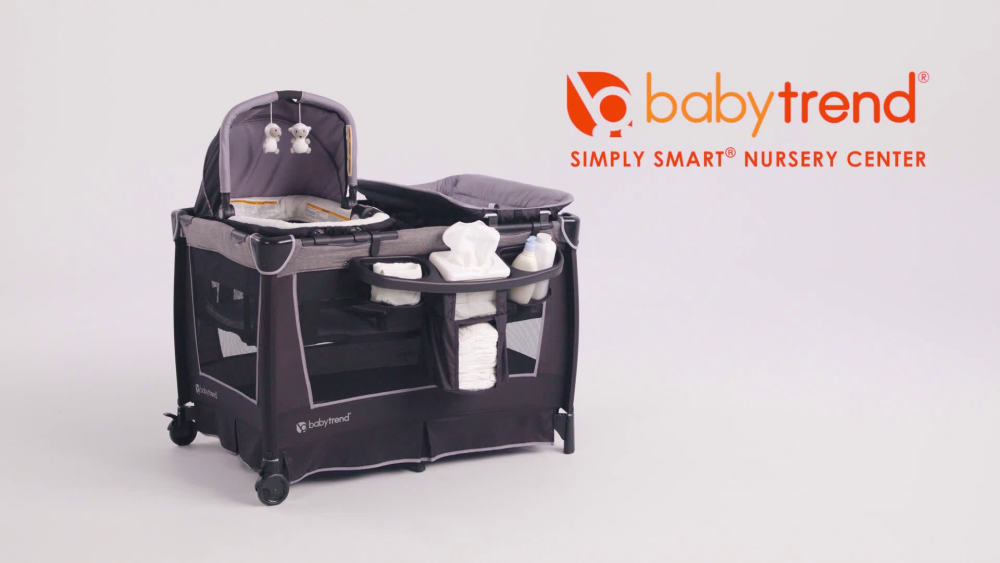 Baby Trend Simply Smart Nursery Center Playard with and Travel