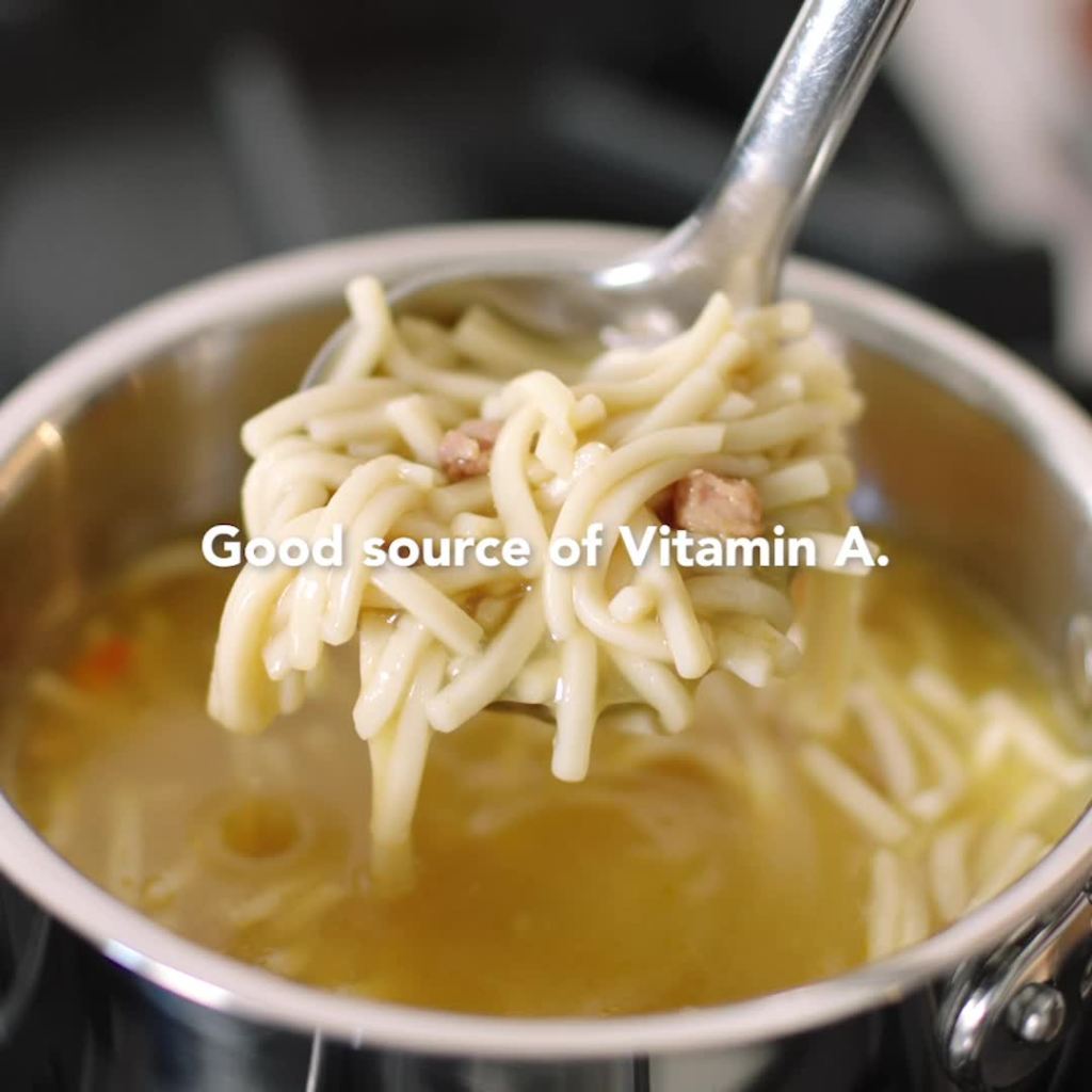 thumbnail video image 2 of (4 pack) Campbell’s Condensed Healthy Request Chicken Noodle Soup, 10.75 Ounce Can, 2 of 11