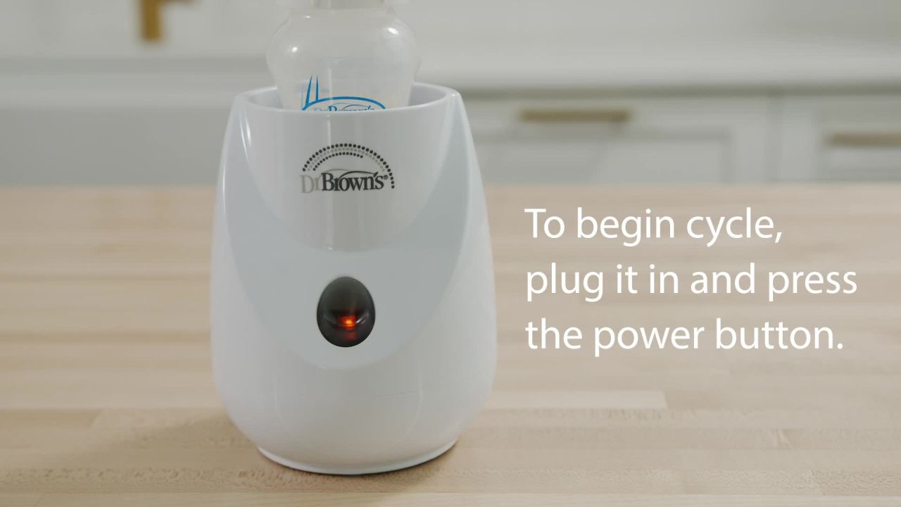 Dr. Brown's Insta-Feed Baby Bottle Warmer and Sterilizer
