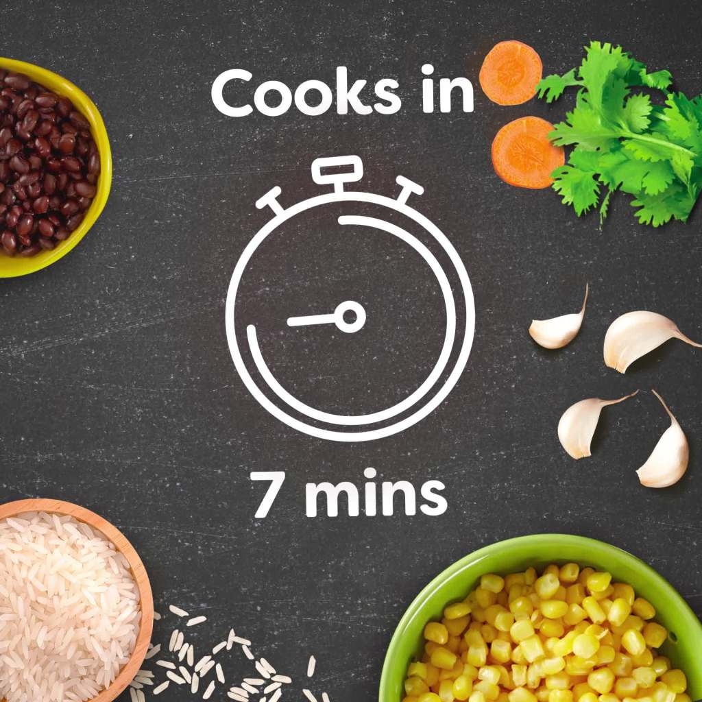 thumbnail video image 2 of Knorr No Artificial Flavors Spanish Parboiled Rice Cooks in 7 Minutes, 5.6 oz Regular Pouch, 2 of 13