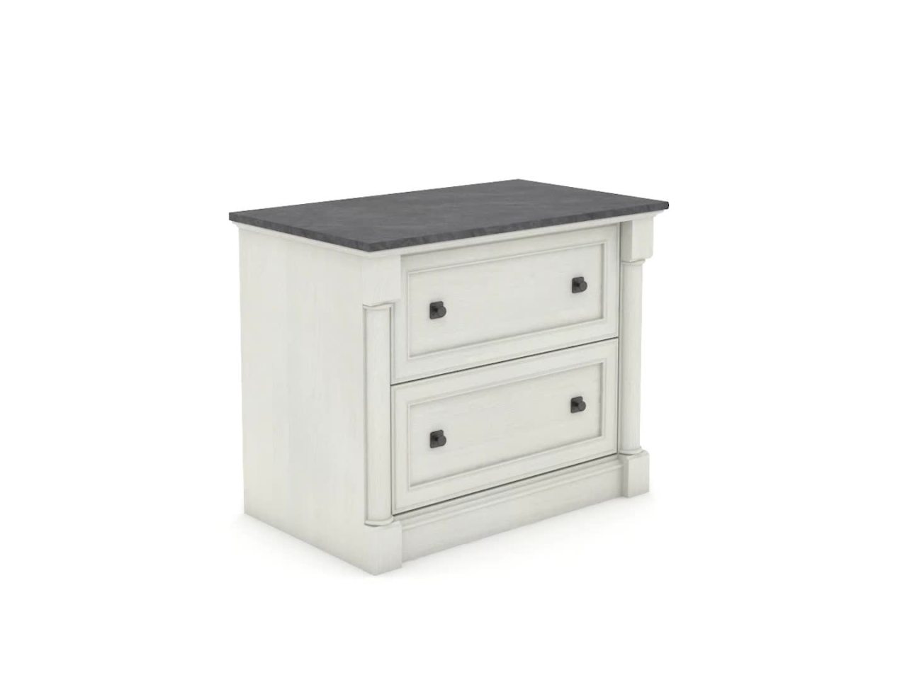 thumbnail video image 2 of Sauder Palladia Filing Cabinet, Glacier Oak Finish, 2 of 14