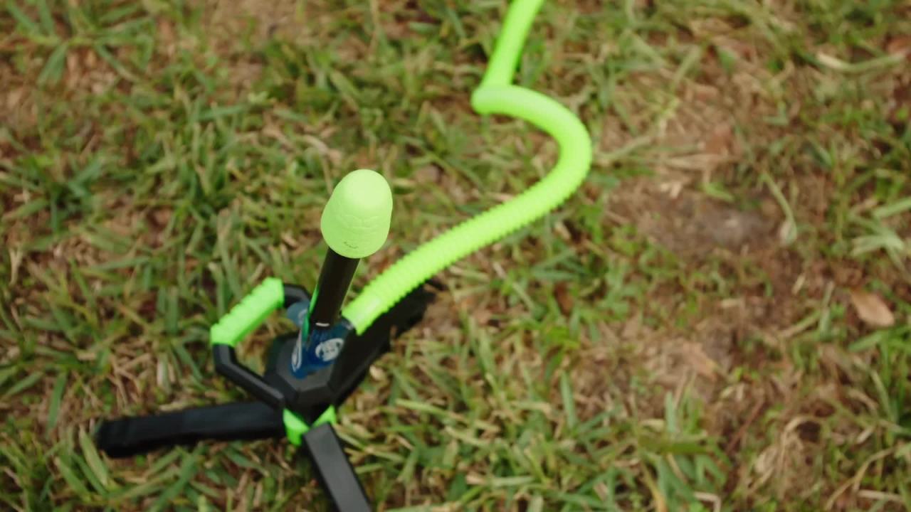 thumbnail video image 2 of Nerf Rip Rocket Launcher & Missiles Set, 2 of 9