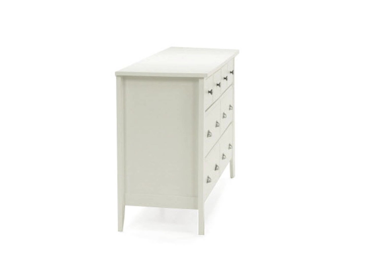 thumbnail video image 2 of Sauder Shoal Creek 6 Drawer Dresser, Soft White Finish, 2 of 16