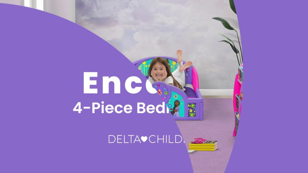 Disney Encanto 4-Piece Room-in-a-Box - Bedroom Set by Delta Children - image 2 of 20