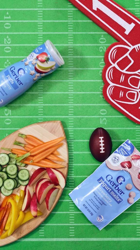 thumbnail video image 3 of (8 pack) Gerber Baby Snacks Lil' Biscuits, Toddler Cookies, 3 of 17