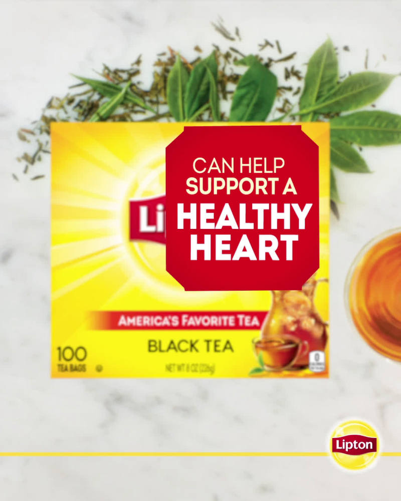 Lipton Family Sized Iced Green Tea , Caffeinated, Tea Bags 24 Count