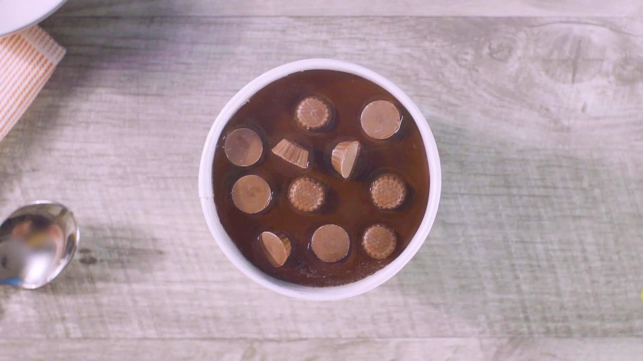 thumbnail video image 2 of Ben & Jerry's Non-GMO SLTD Caramel Brownie Ice Cream Cage-Free, Kosher Milk, 1 Pint. Allergens not contained: Peanuts., 2 of 8