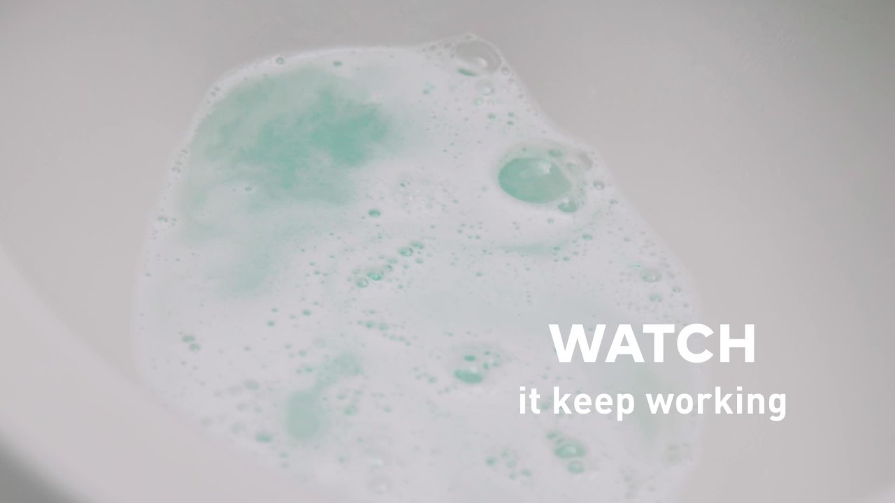 thumbnail video image 2 of Scotch-Brite Scrub and Drop Toilet Cleaning Tablets, 6 Dissolvable Scrubber Refills, 2 of 13