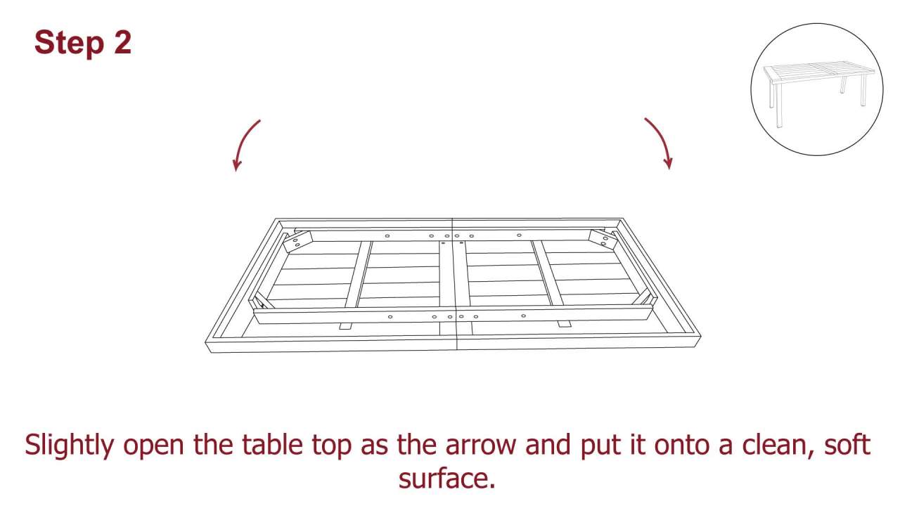 thumbnail video image 2 of GDF Studio Spanish Bay Outdoor Acacia Wood Rectangular Dining Table, Teak, 2 of 7