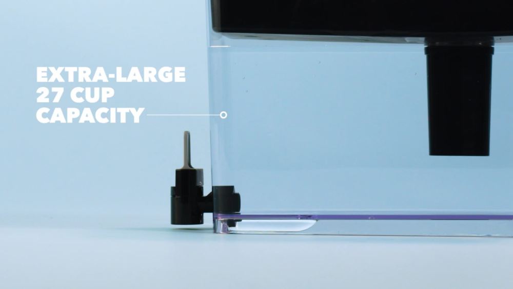 Brita Ultramax Water Filter Dispenser, 27 Cup Black