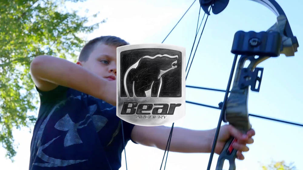 Bear Archery Warrior Youth Bow Includes Trophy Ridge Whisker Biscuit