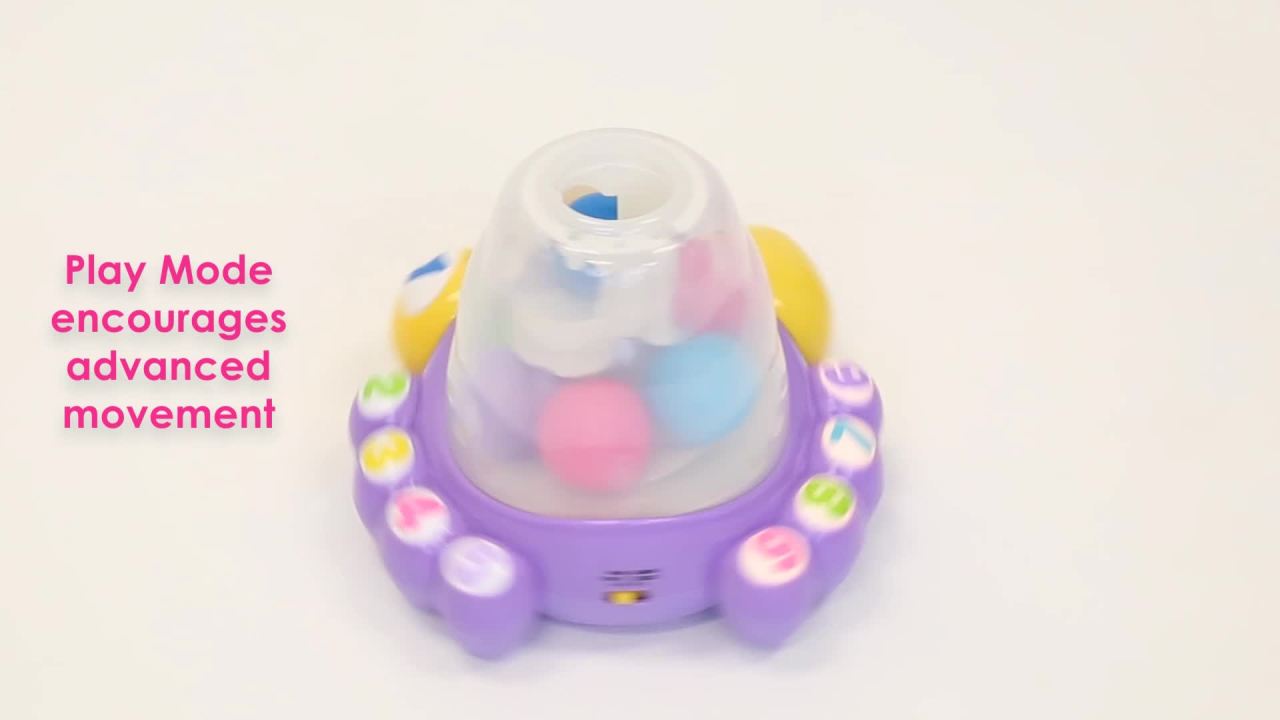 thumbnail video image 2 of Baby Trend Interactive Crab Counting Toy, 2 of 8