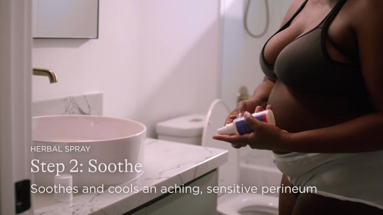 thumbnail video image 2 of Lansinoh Postpartum Essentials Recovery Bundle, Postpartum Perineal Care Kit, 3.5 fl oz, 2 of 8